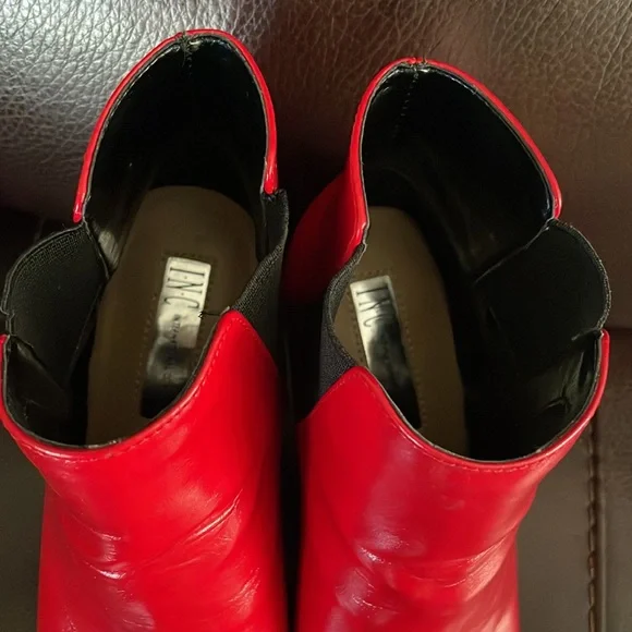 Big Apple red boots, worn only once in an office - Picture 4 of 5